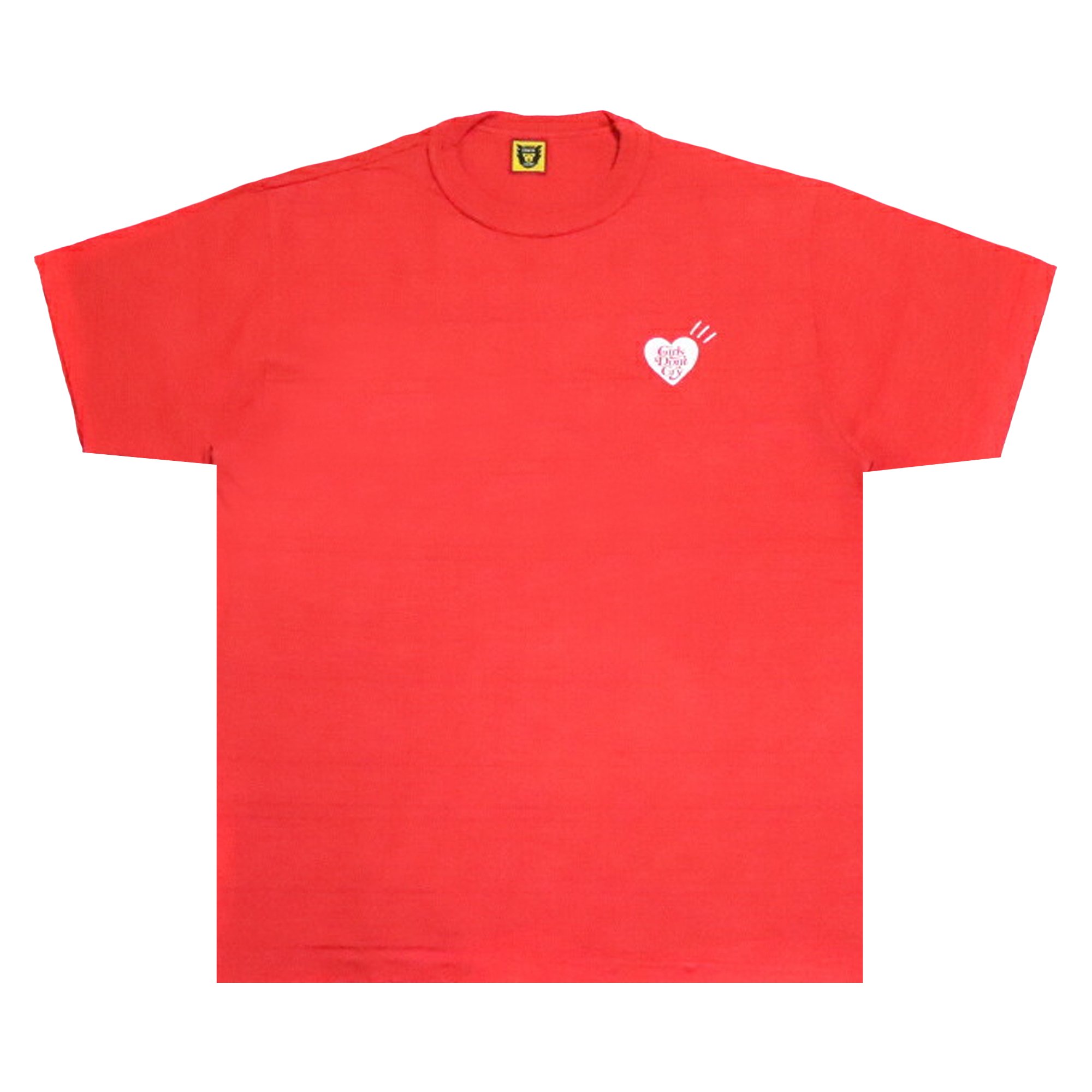 Buy Girls Don't Cry x Human Made T-Shirt 2 'Red' - 2109 1SS190103HMT2 RED |  GOAT