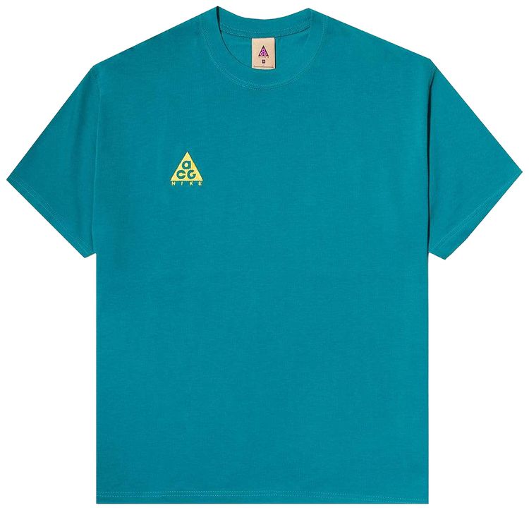 Nike ACG Short Sleeve Tee Bright SpruceUniversity Gold