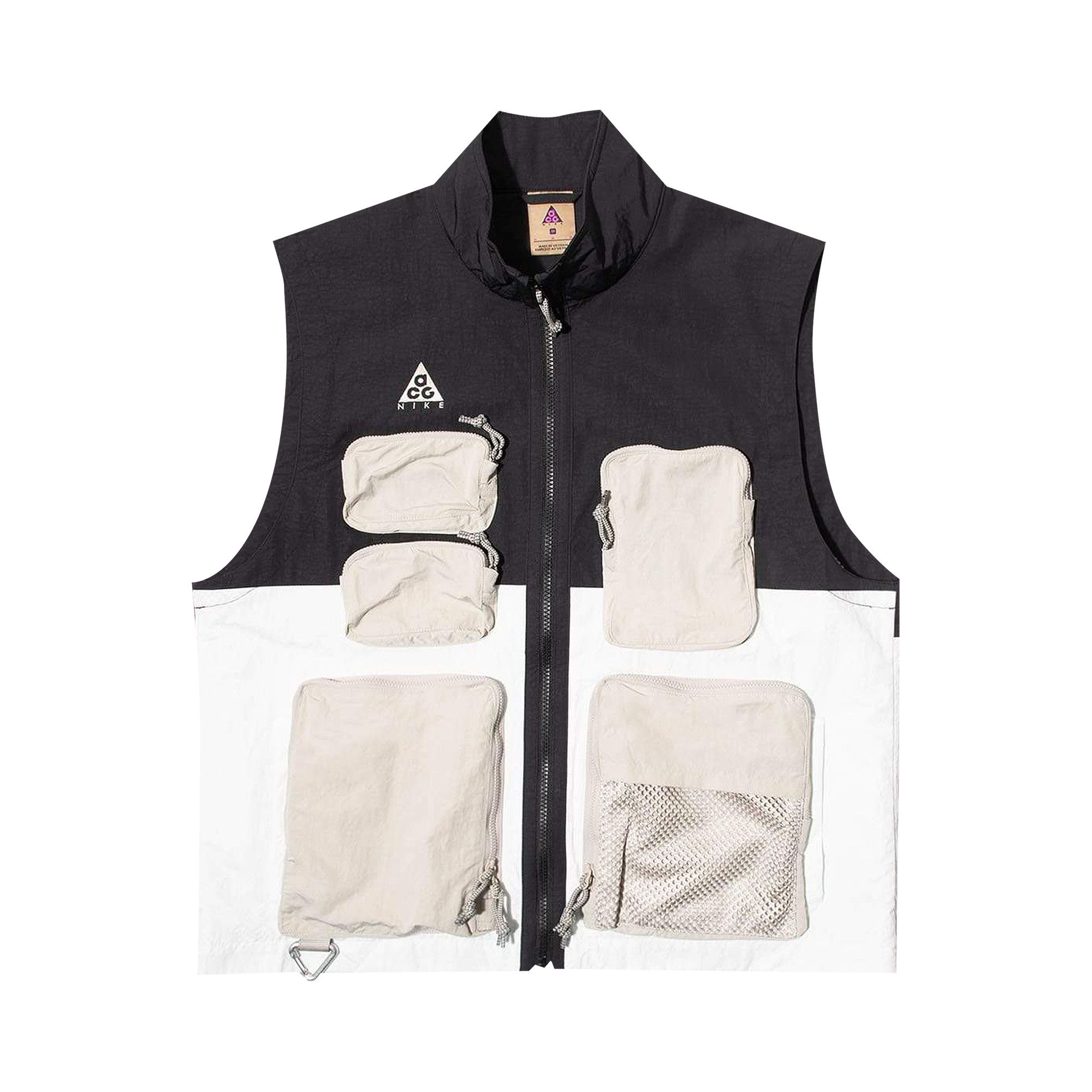 Buy Nike NRG ACG Vest 'Black/Summit White/String/Antique Silver
