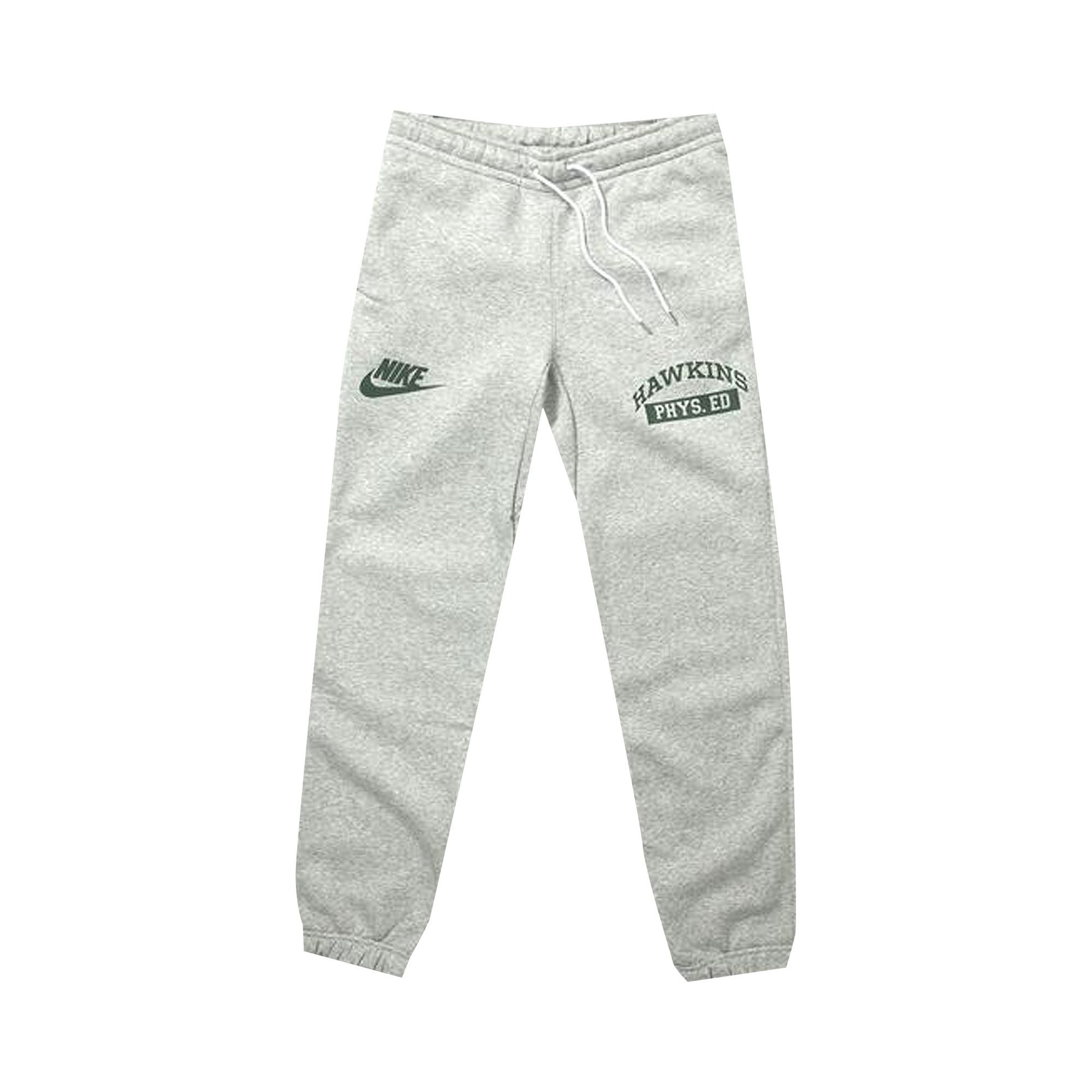 Size xxl Nike x Stranger Things Hawkins High Sweatpant Dark Grey Fir White