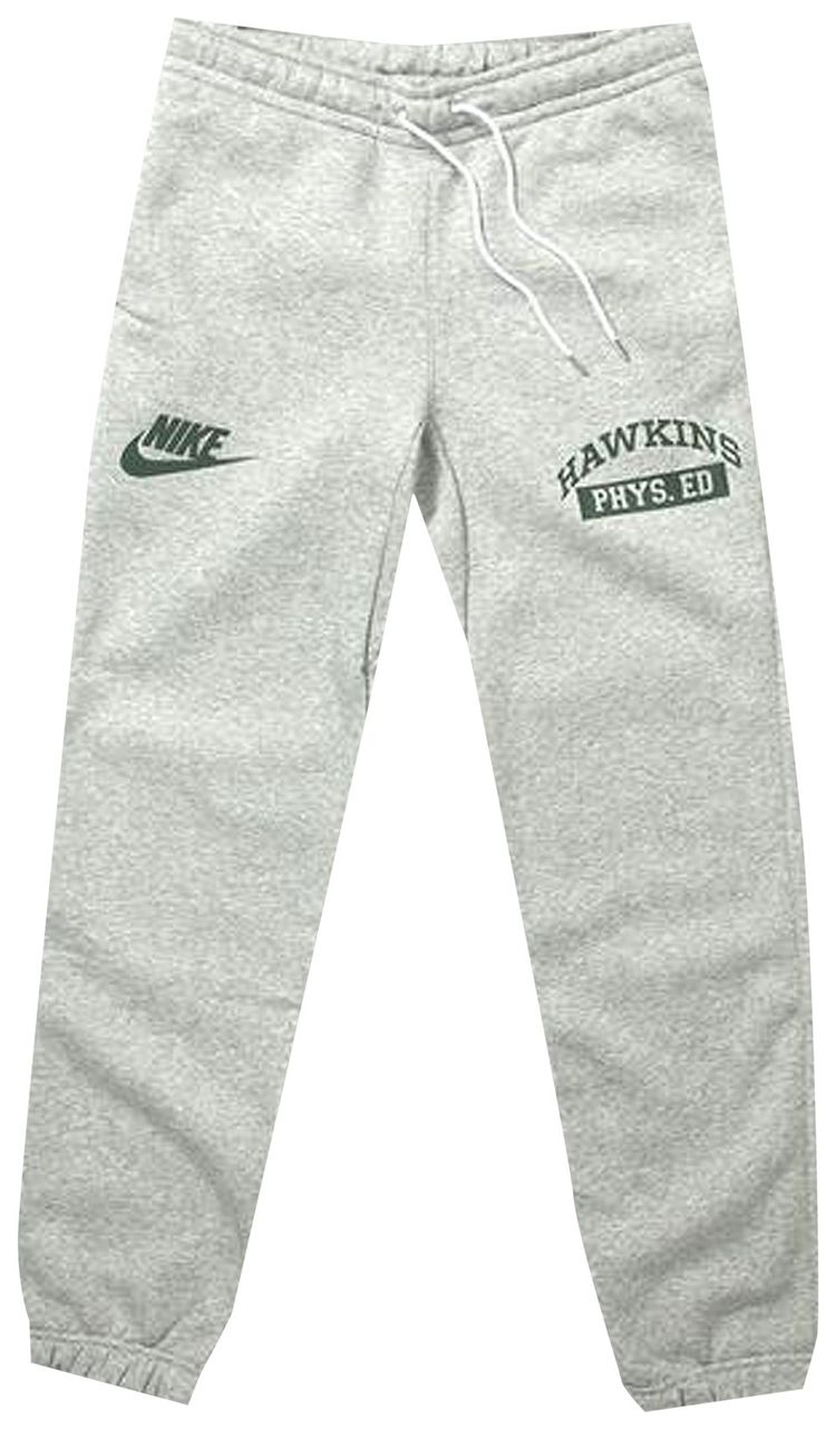 Nike x Stranger Things Hawkins High Sweatpant Dark GreyFirWhite