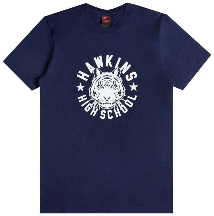 Nike x Stranger Things Hawkins High Tee College NavySail