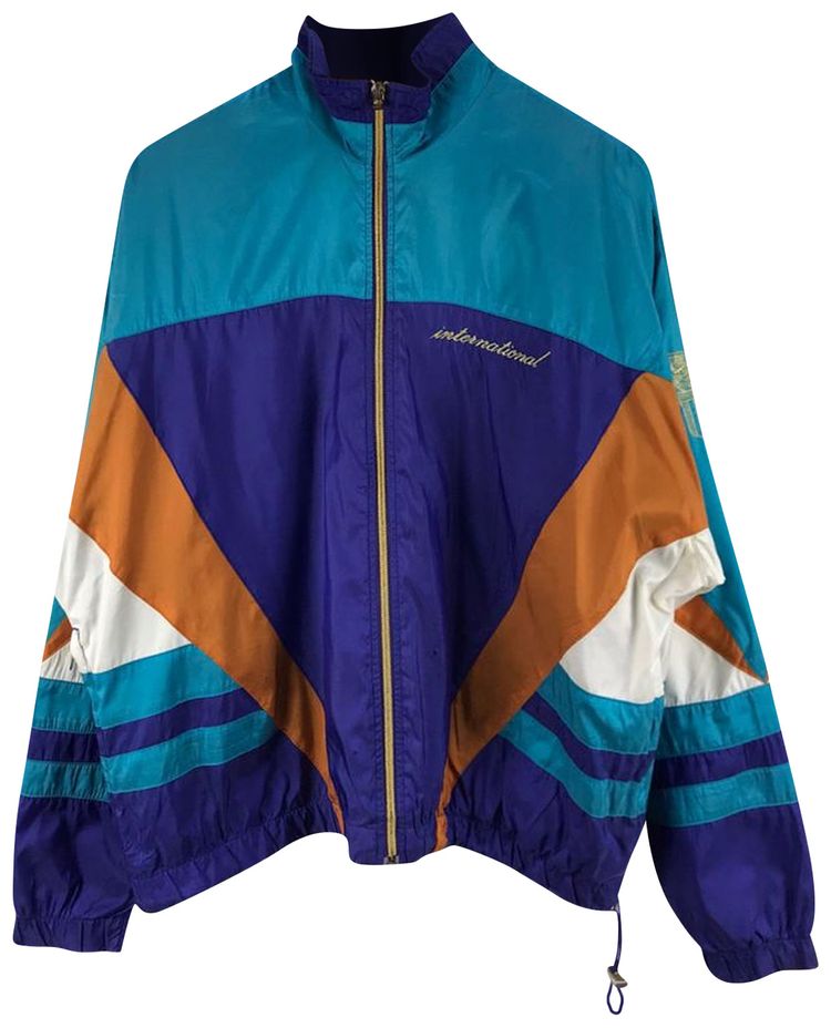 multicolor windbreaker nike