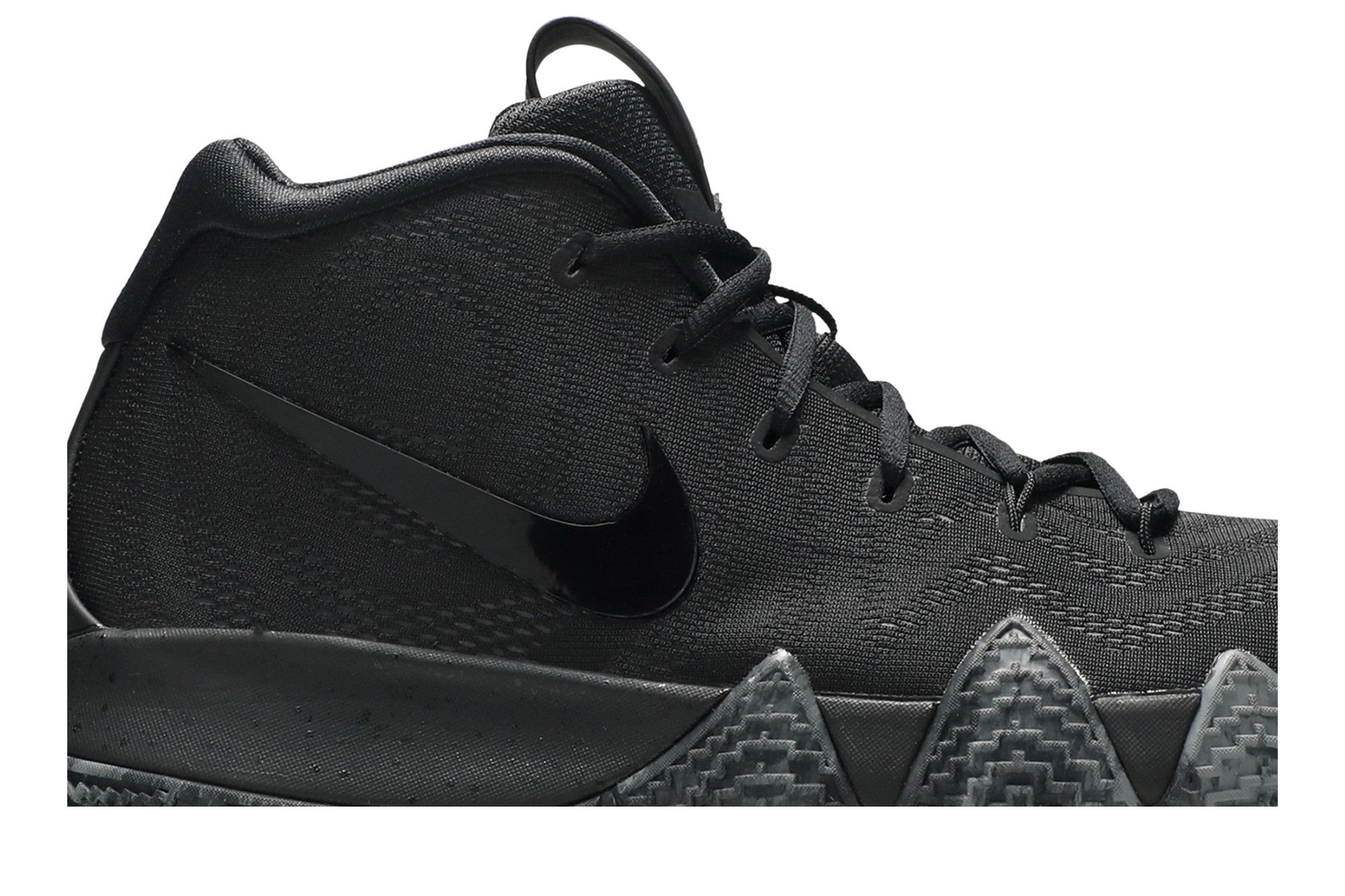 Buy Kyrie 4 Blackout 943806 008 GOAT