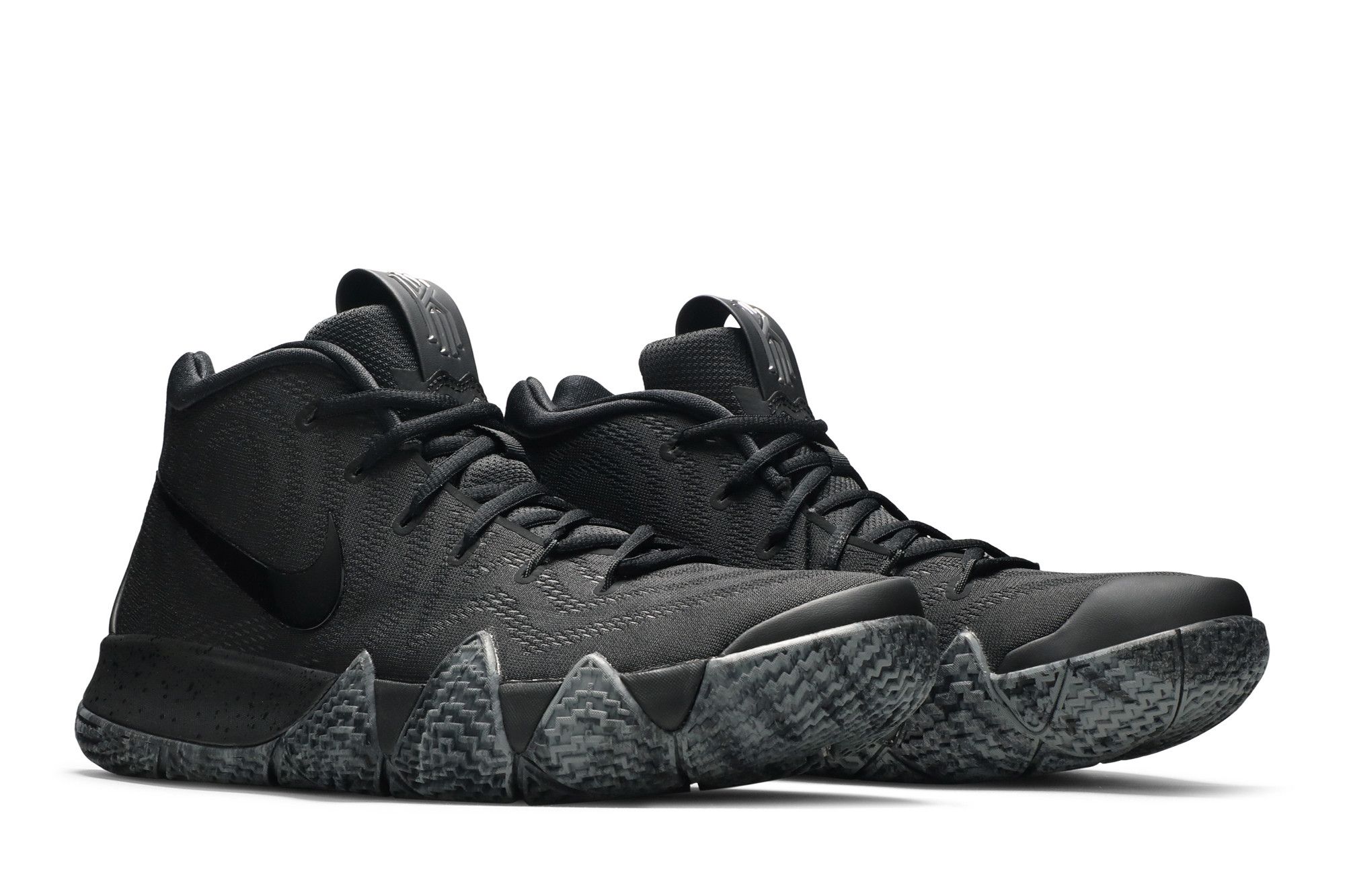 Buy Kyrie 4 Blackout 943806 008 GOAT