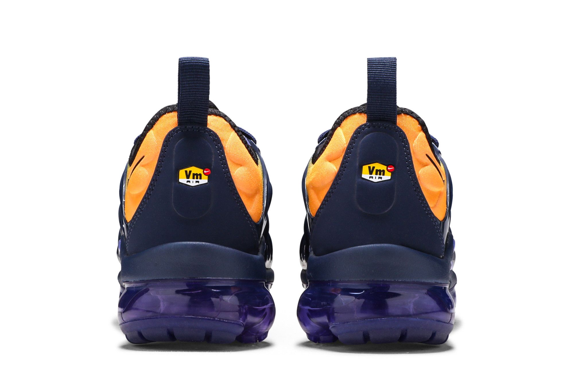 Orange and blue vapormax clearance