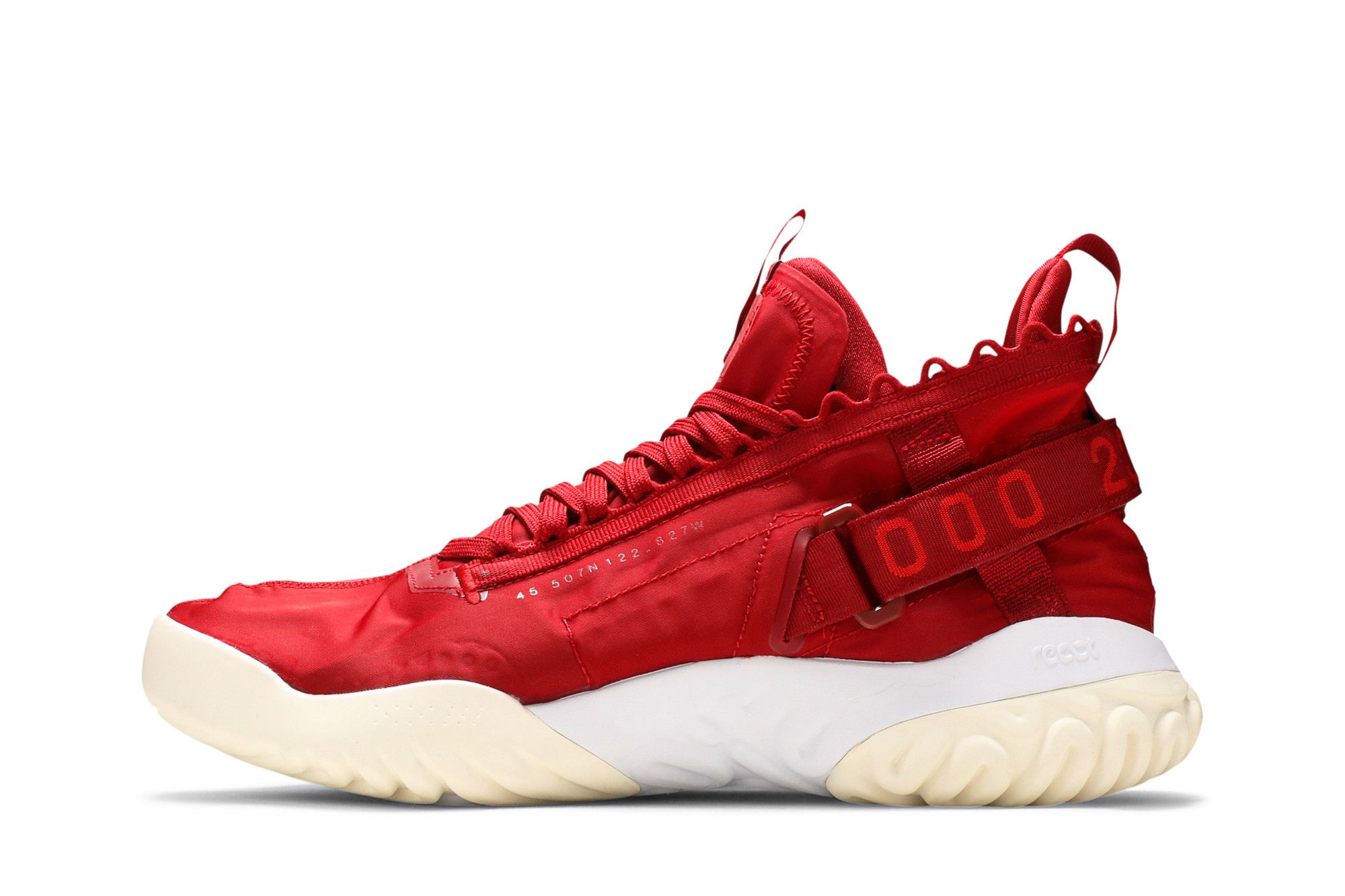Size 10.0 Jordan Proto React University Red