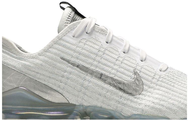 Nike Air VaporMax Flyknit 3 GS White Silver