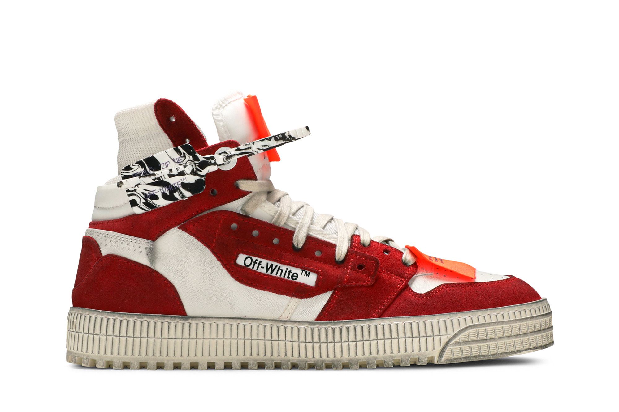 Buy Off White Off Court 3.0 Red OMIA065E20LEA002 0125 GOAT