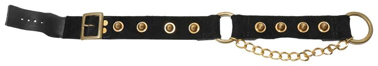 Undercover Leather Punk Choker Set Black