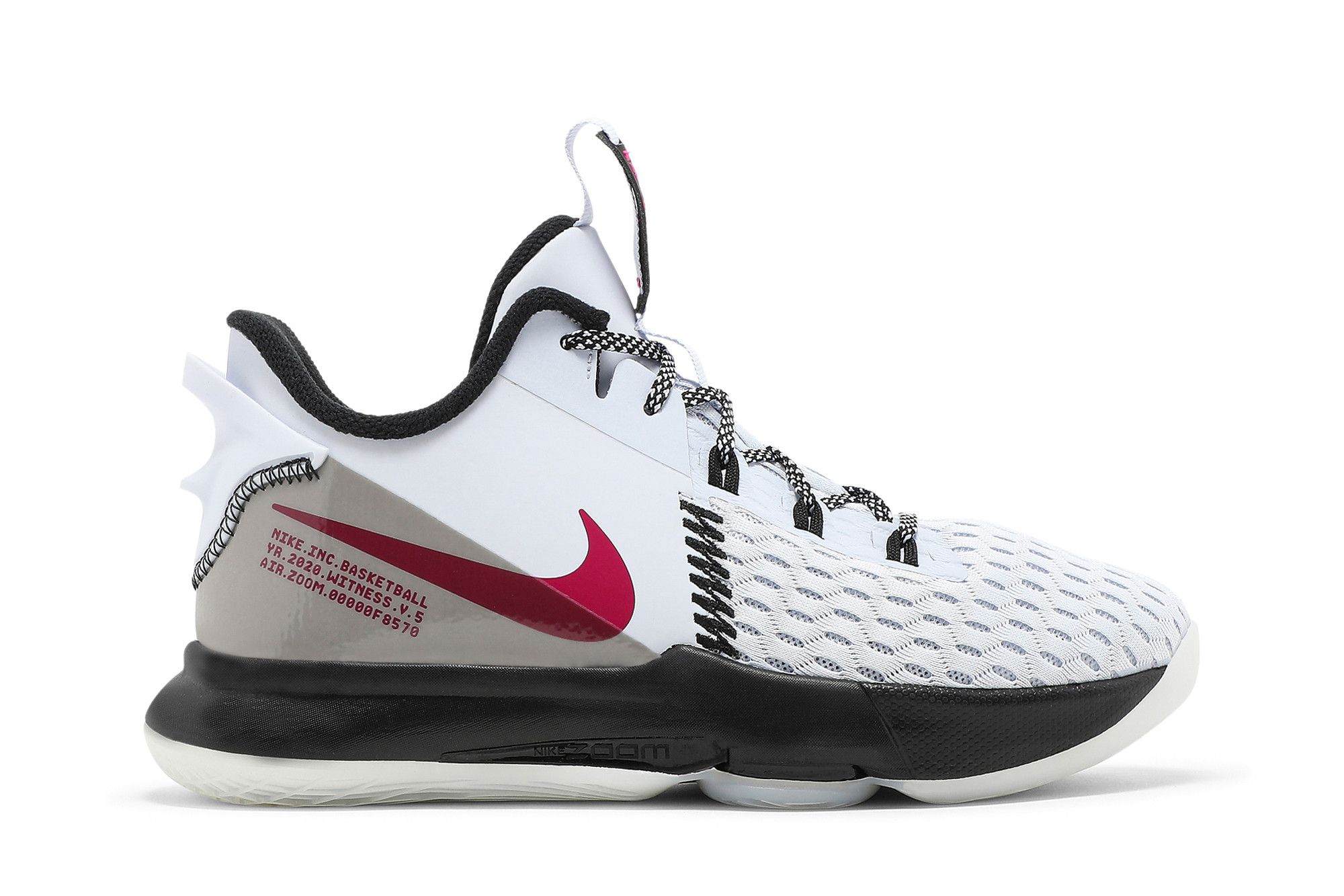Buy Nike LeBron Witness 5 GS 'Grey Fireberry' - CT4629 008 | GOAT