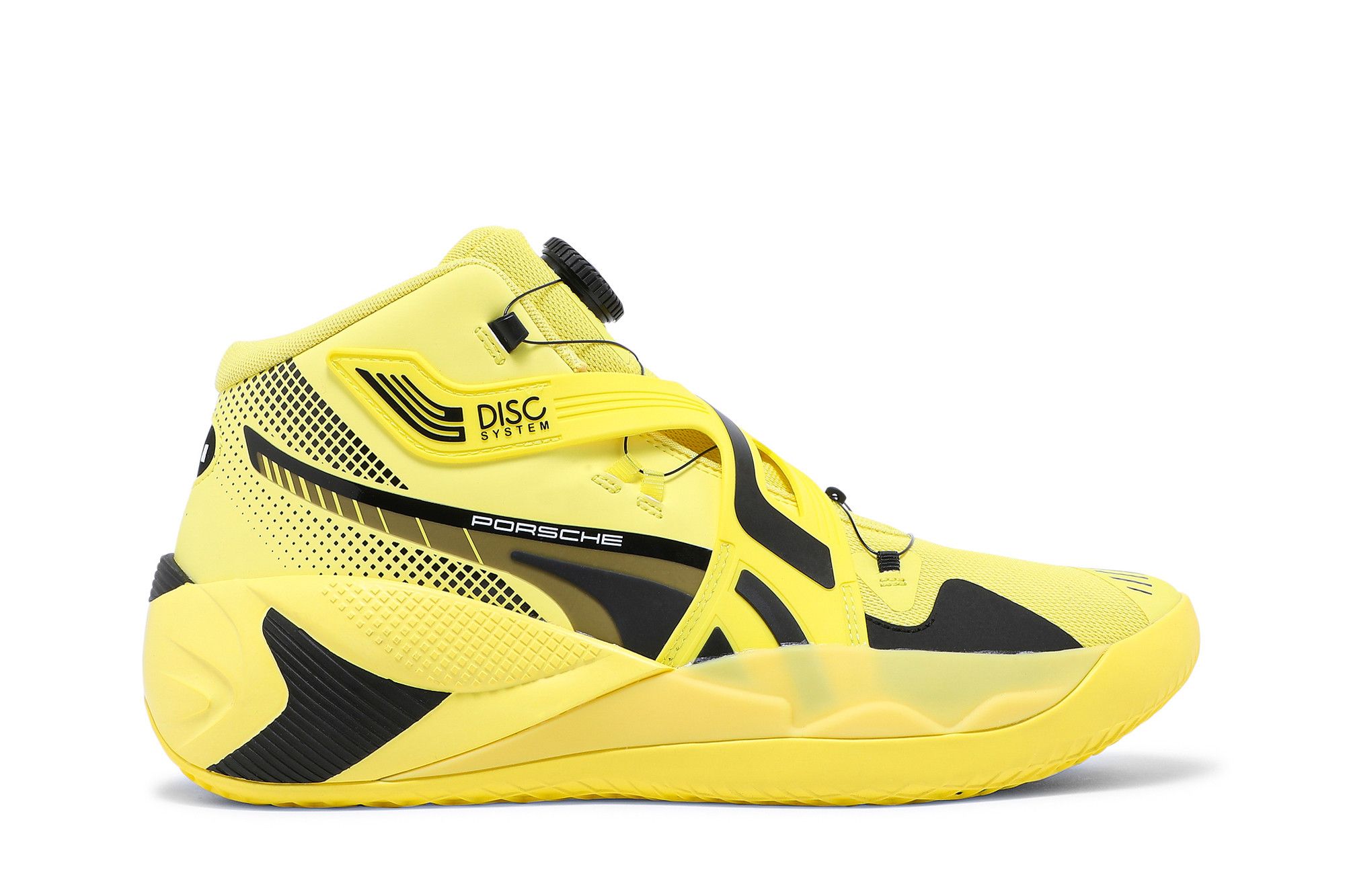 PUMA Porsche Disc イエロー バスケットボールシューズ 25cm 【公式通販】