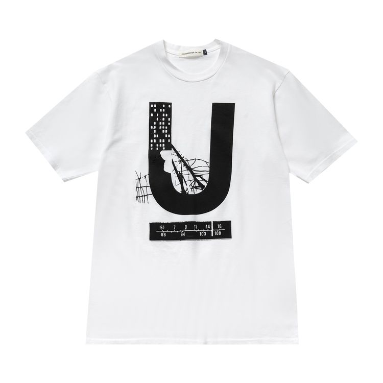 Undercover Logo Printed T Shirt White