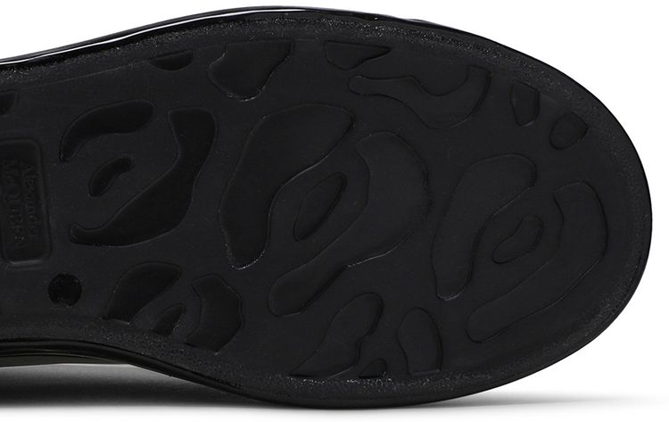 Alexander McQueen Oversized Sneaker Paint Dipped   White Black