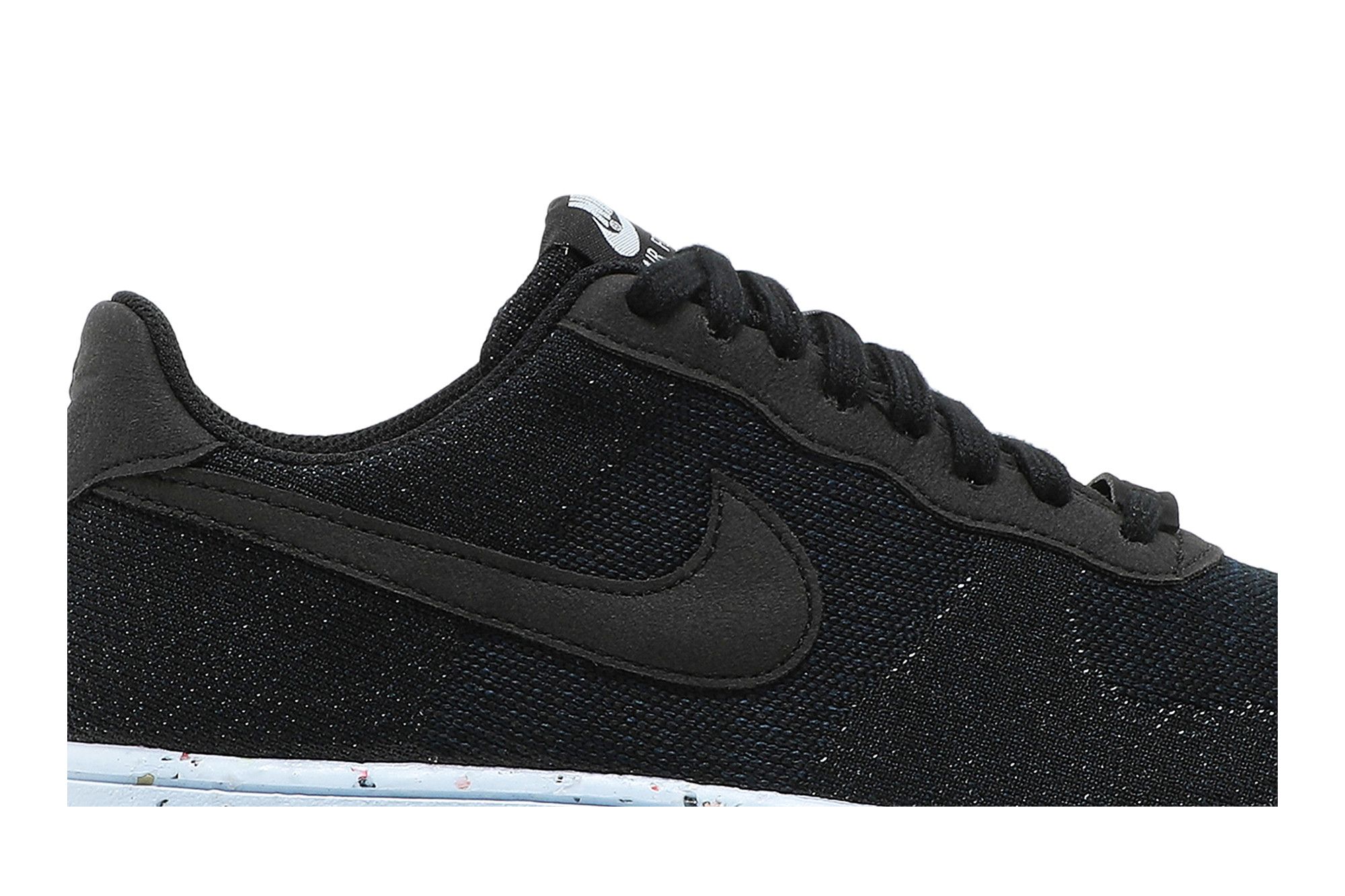 Nike air force ones black suede store