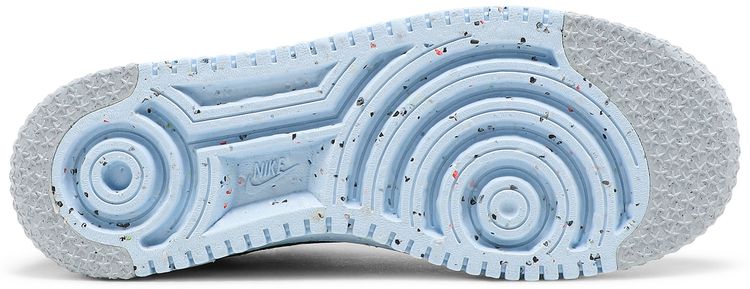 Nike Air Force 1 Crater Flyknit Black Chambray Blue