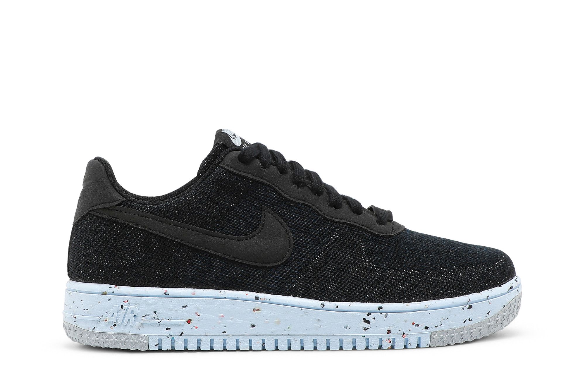 Air force 1 flyknit black discount