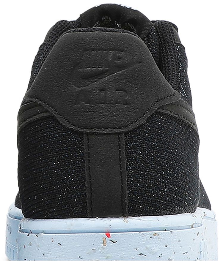 Nike Air Force 1 Crater Flyknit Black Chambray Blue