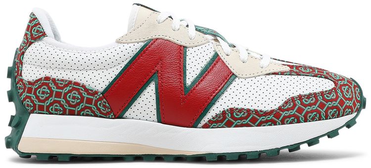 Casablanca x New Balance 327 Red Monogram