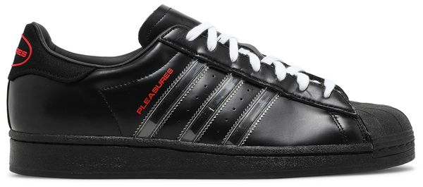 Buy Adidas Pleasures x Superstar 'Black' - GY5691 | GOAT