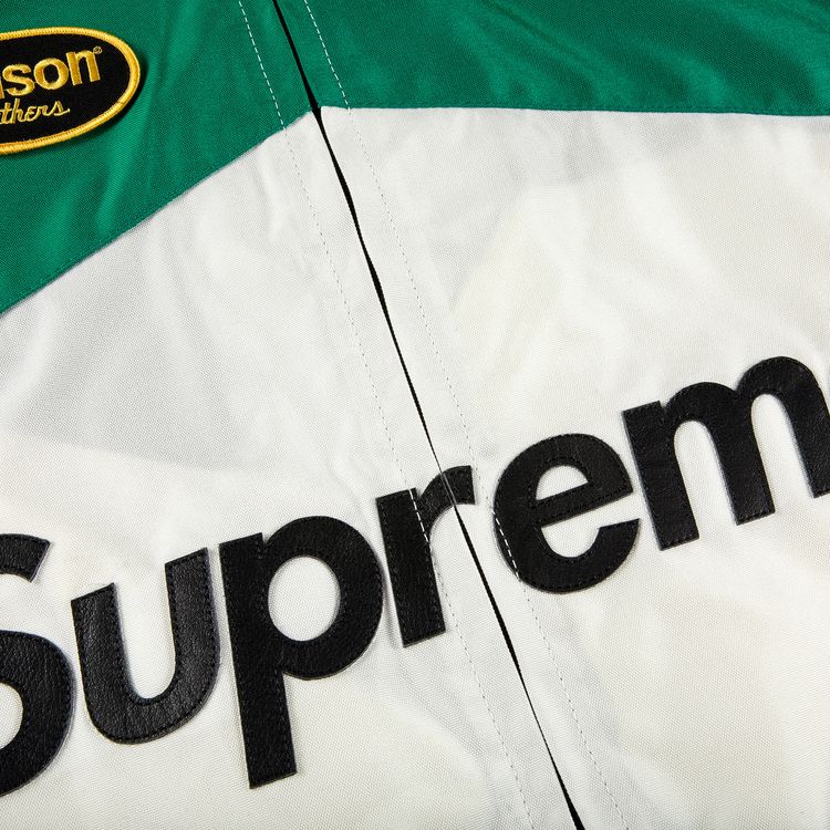 Supreme x Vanson Leathers Cordura Jacket Green