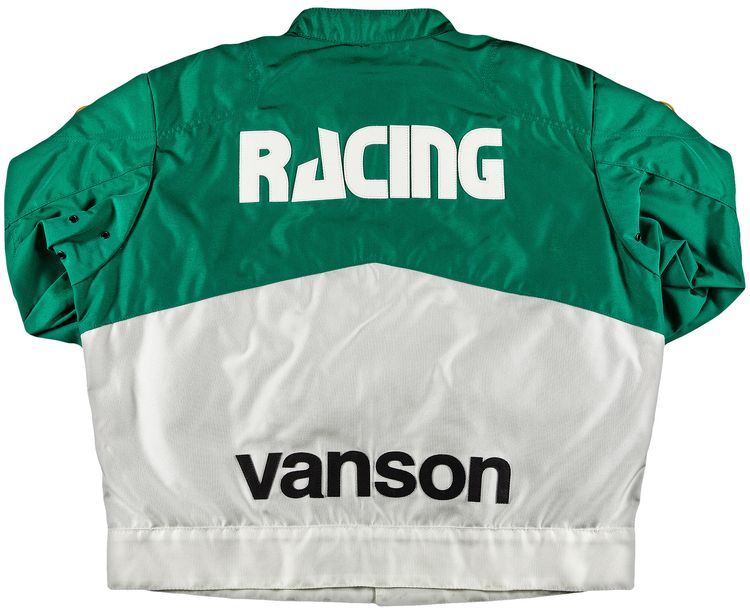 Supreme x Vanson Leathers Cordura Jacket Green