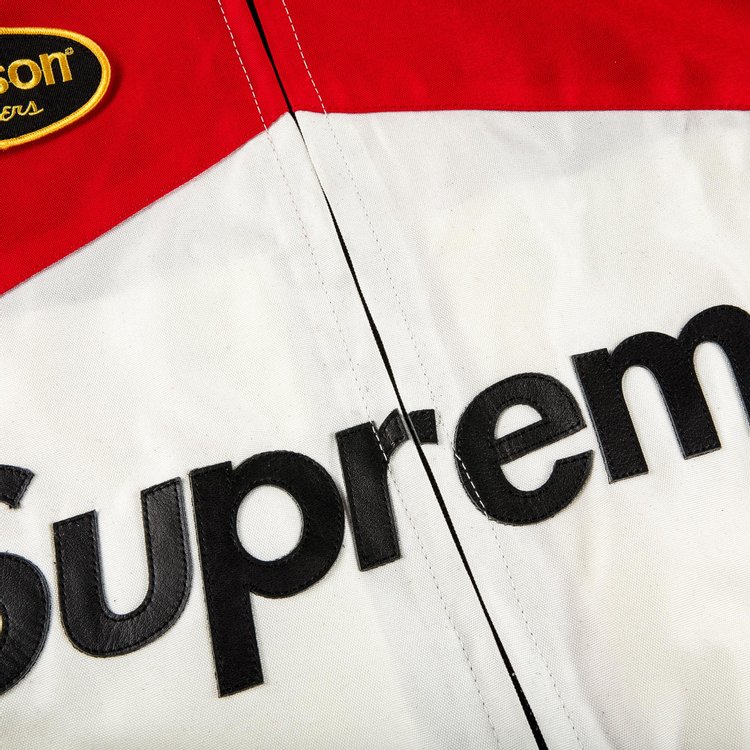 Supreme x Vanson Leathers Cordura Jacket Red