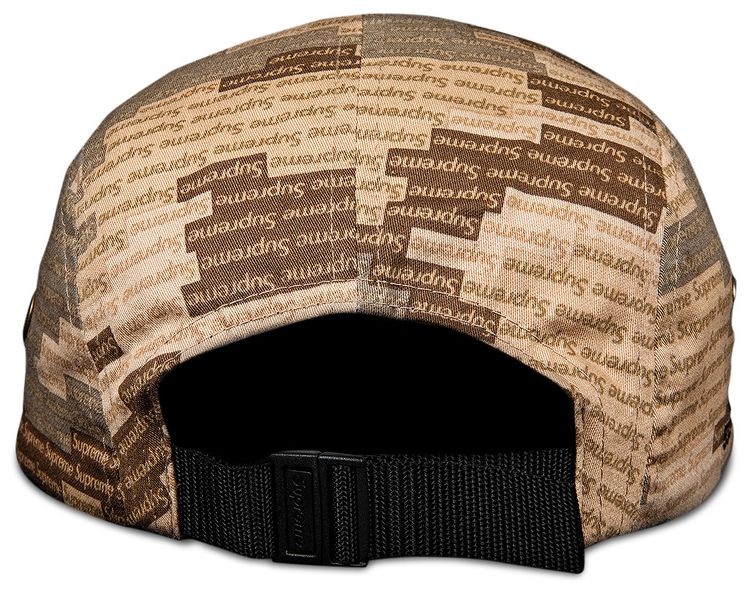 Supreme Military Camp Cap Tan Camo