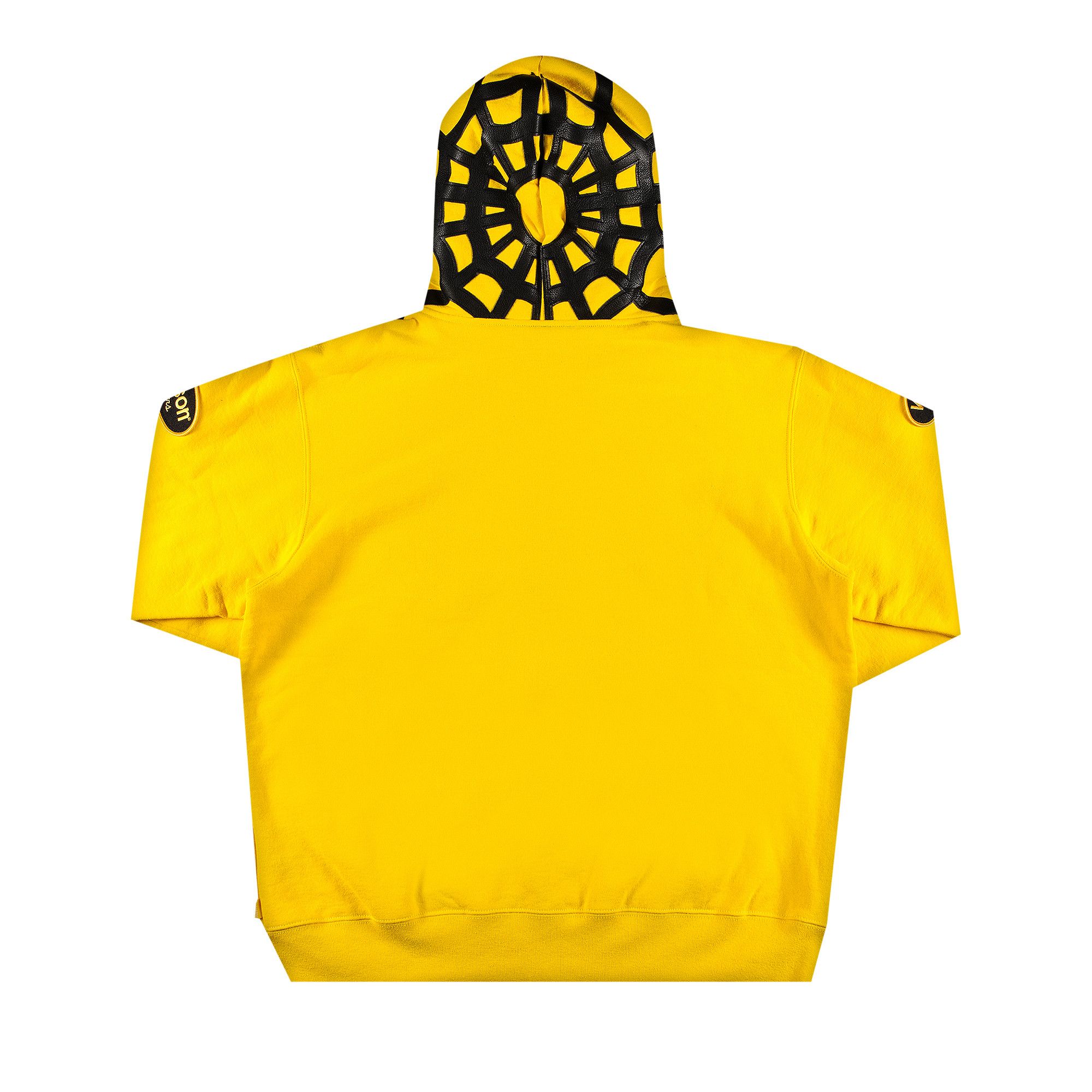 Buy Supreme x Vanson Leathers Spider Web Zip Up Hooded