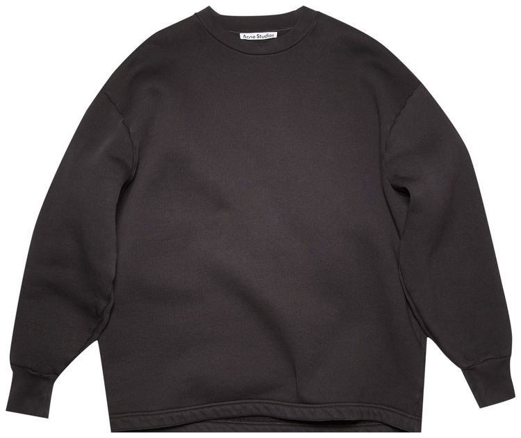 Acne Studios Logo Sweatshirt Black