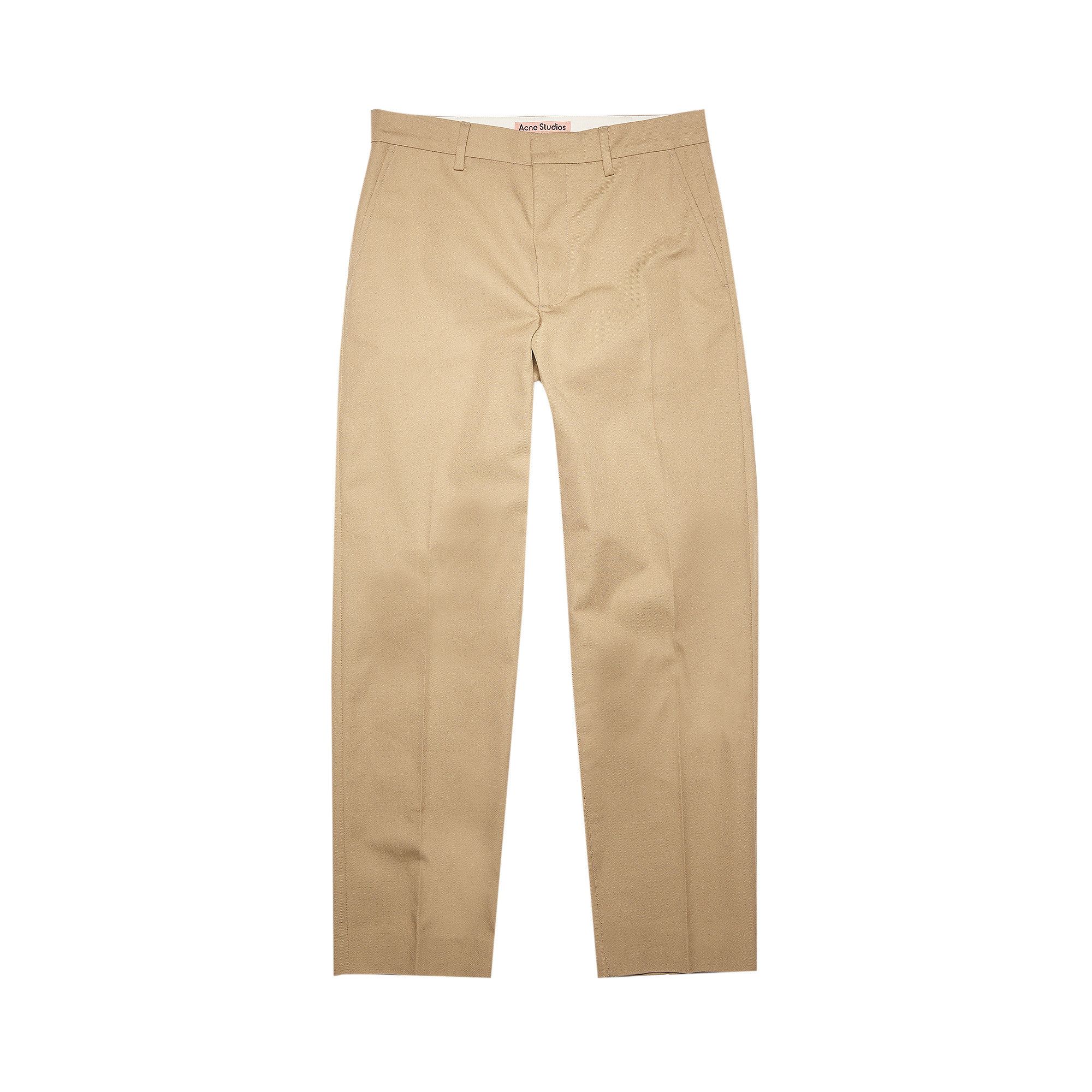 Acne Studios Pink Label Trousers チノパンツ Buy Acne Studios Pink Label Trousers 'Sand Beige' - BK0423 GOAT
