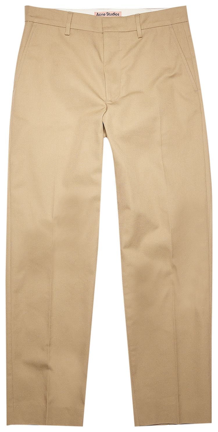 Acne Studios Pink Label Trousers Sand Beige