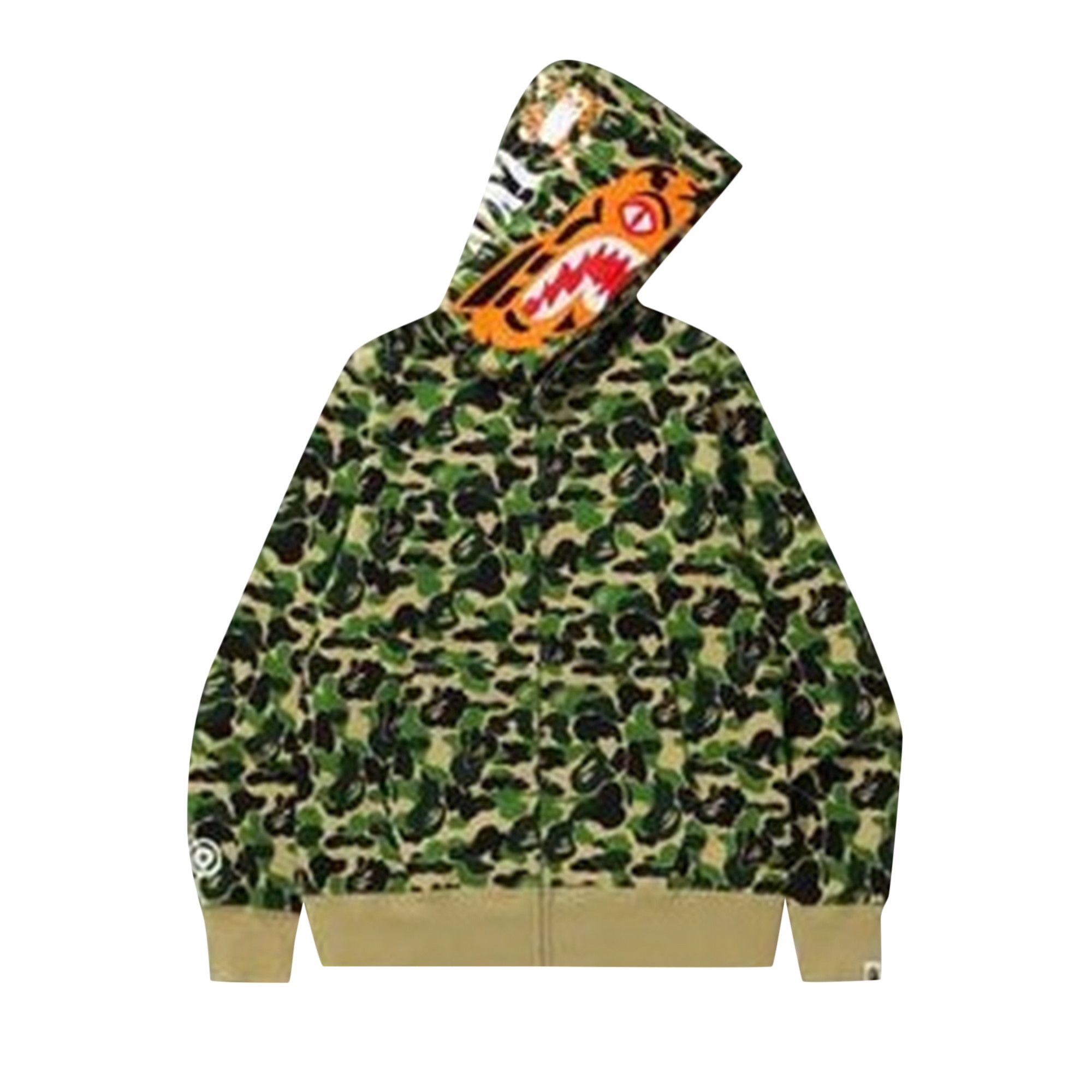 Bape shark tiger hoodie hot sale