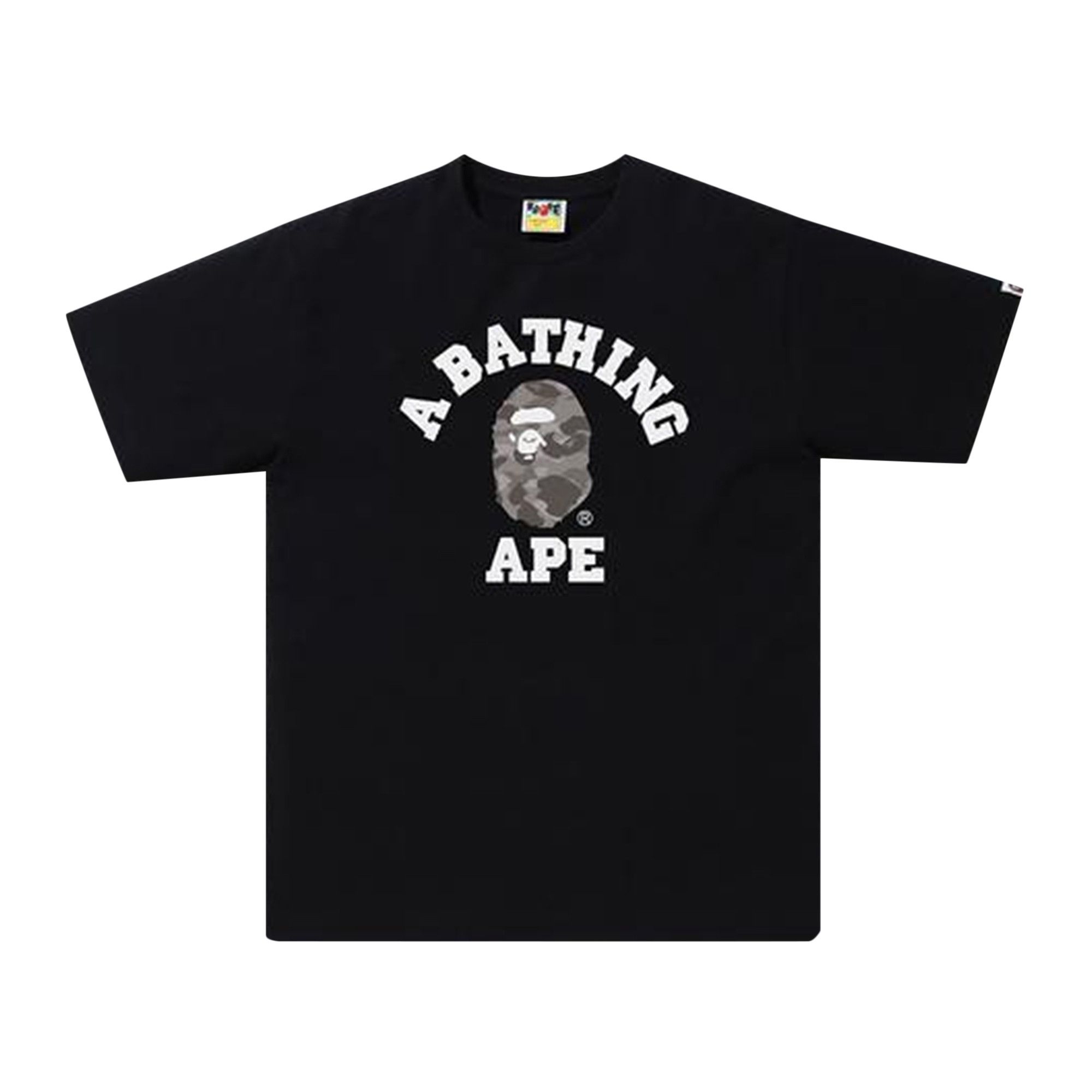 Bape shirt gray discount
