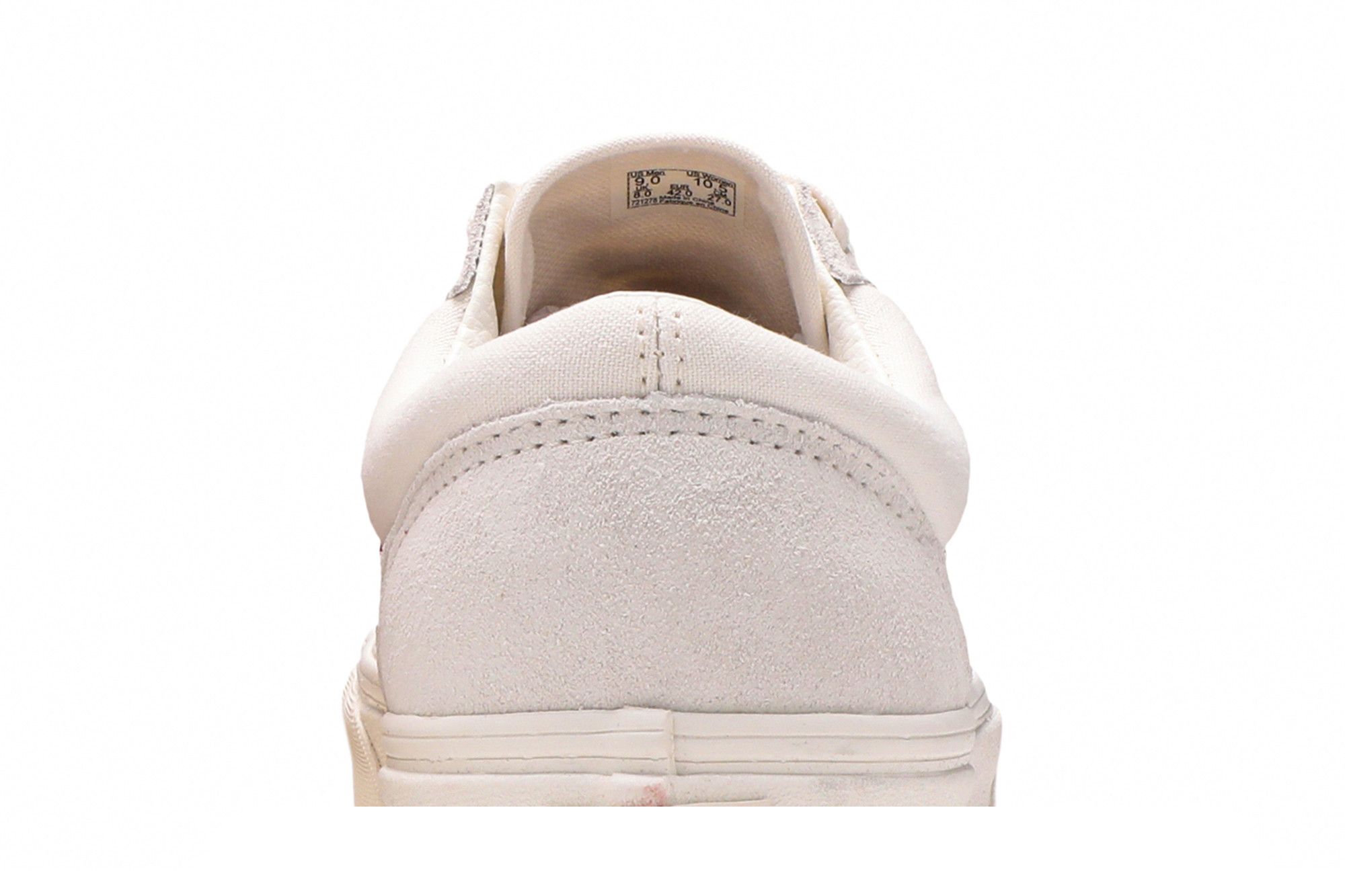 国内配送 VANS OLD SKOOL PIG SUEDE MARSHMALLOW /TRUE WHITE Vans Pig Suede Old Skool Skate Sneakers Shoes Blanc De Blanc