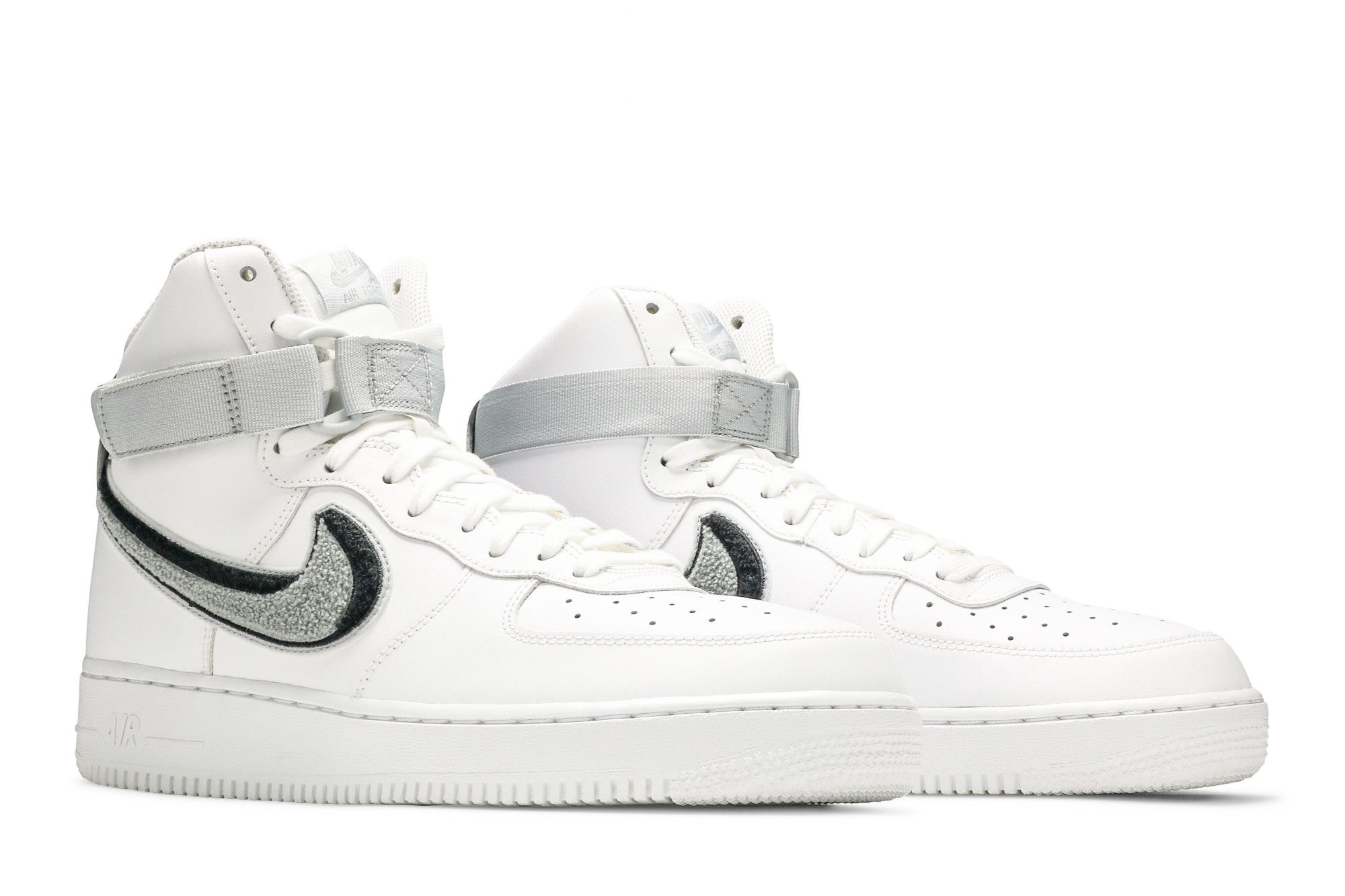 Buy Air Force 1 High 07 LV8 Chenille Swoosh 806403 105 GOAT