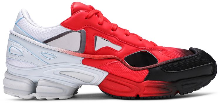 Raf Simons x adidas Ozweego Replicant Red Halo Blue