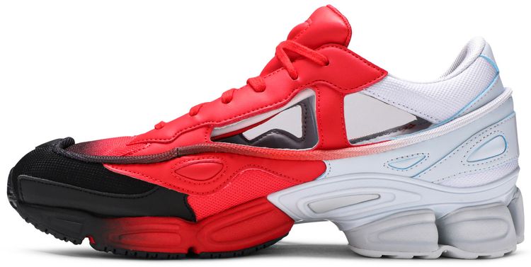 Raf Simons x adidas Ozweego Replicant Red Halo Blue