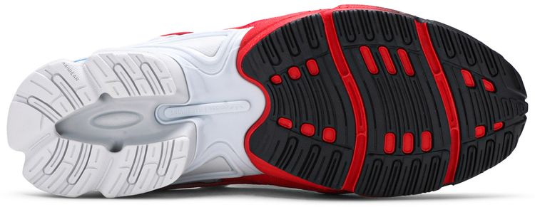 Raf Simons x adidas Ozweego Replicant Red Halo Blue