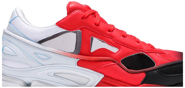 Raf Simons x adidas Ozweego Replicant Red Halo Blue