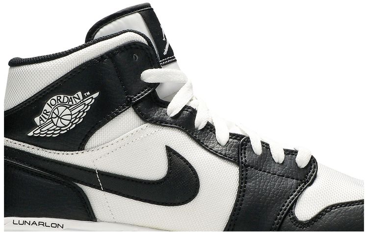 Air Jordan 1 Mid TD Cleat Black White