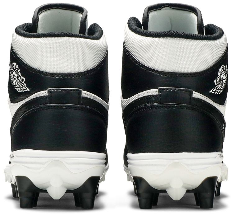 Air Jordan 1 Mid TD Cleat Black White