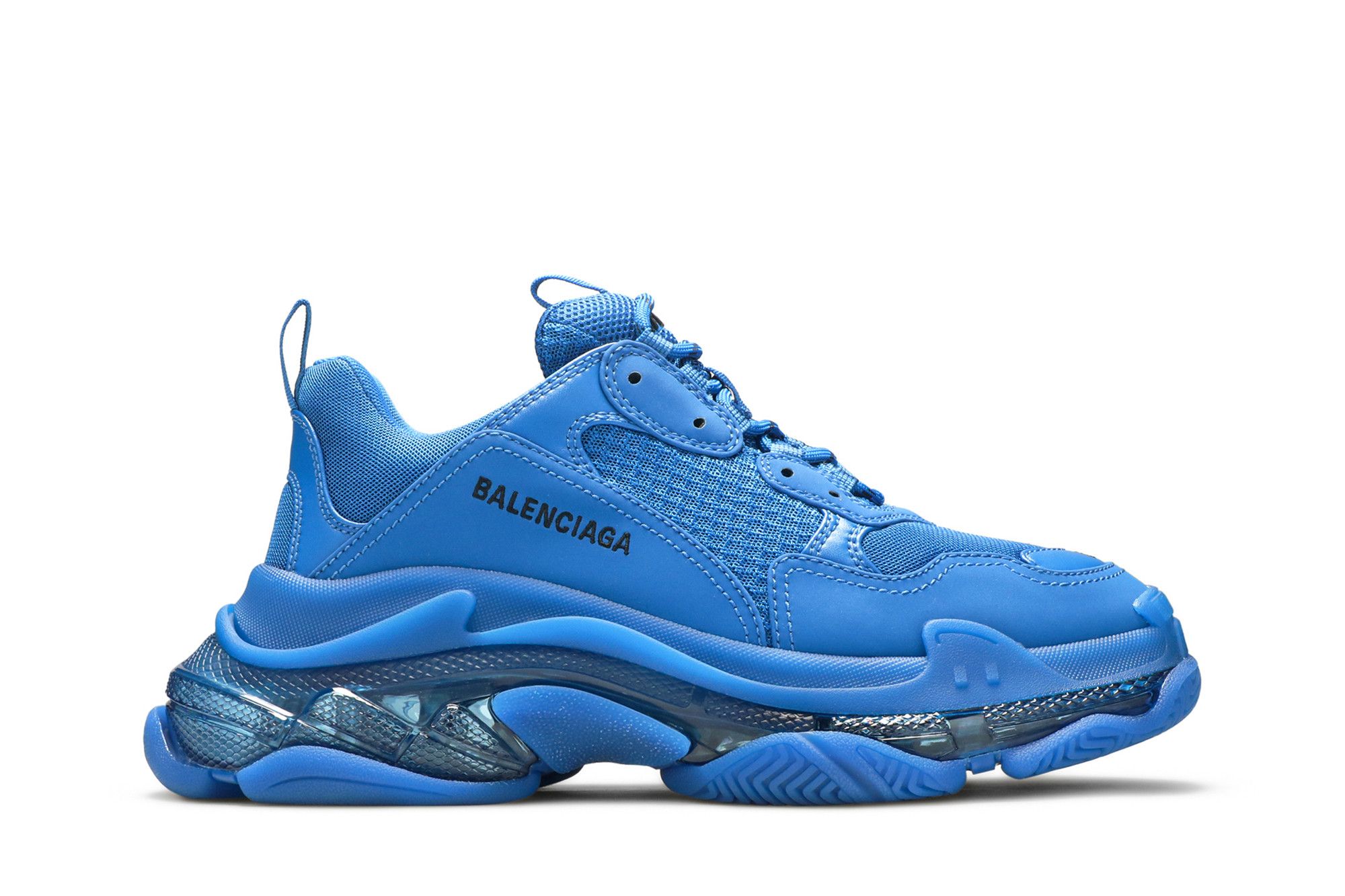 Buy Balenciaga Triple S Sneaker Clear Sole Deep Blue 541624 W2GA1 4210 GOAT CA