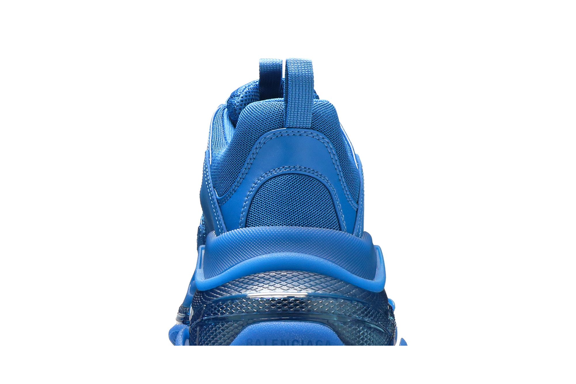 靴 Balenciaga Triple S Clear Sole Deep Blue Buy Balenciaga Triple S Sneaker 'Clear Sole - Deep Blue