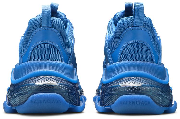 Balenciaga Triple S Sneaker Clear Sole   Deep Blue