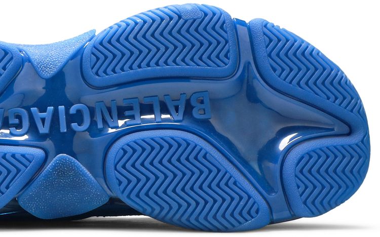 Balenciaga Triple S Sneaker Clear Sole   Deep Blue