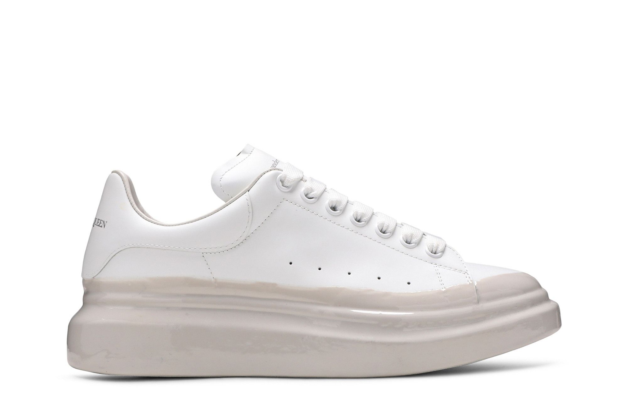 Buy Alexander McQueen Oversized Sneaker Off White 645864 WHZ4M 9250 GOAT