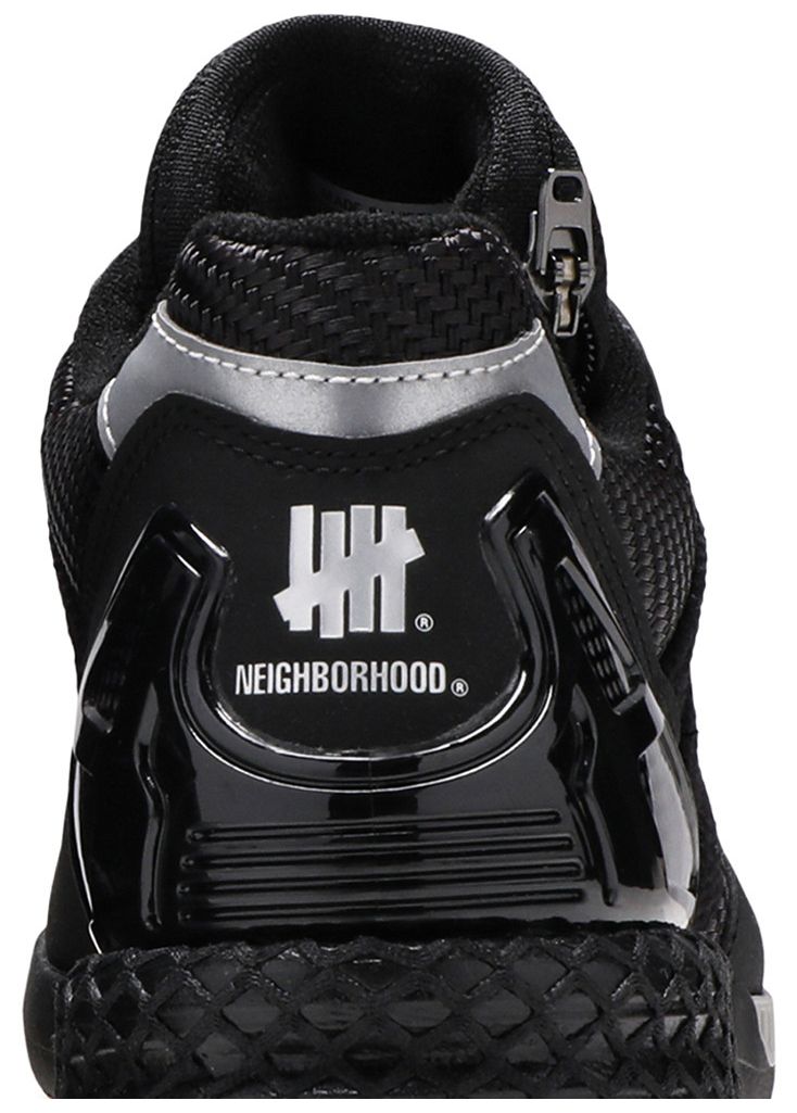 Undefeated x Neighborhood x adidas ZX 8000 Black Gum