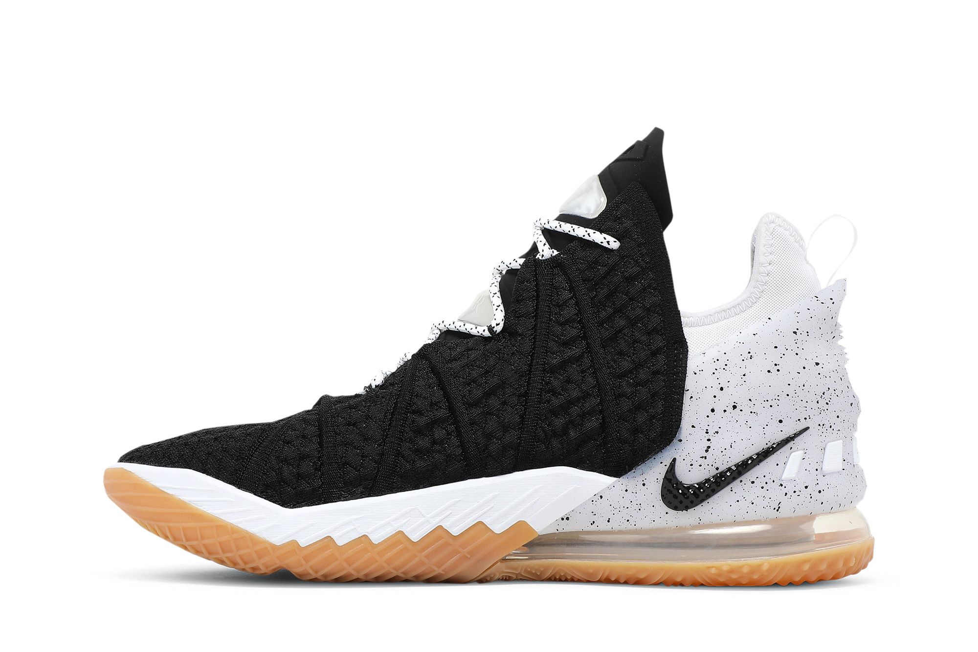 Buy LeBron 18 Black White Gum CQ9283 007 GOAT CA