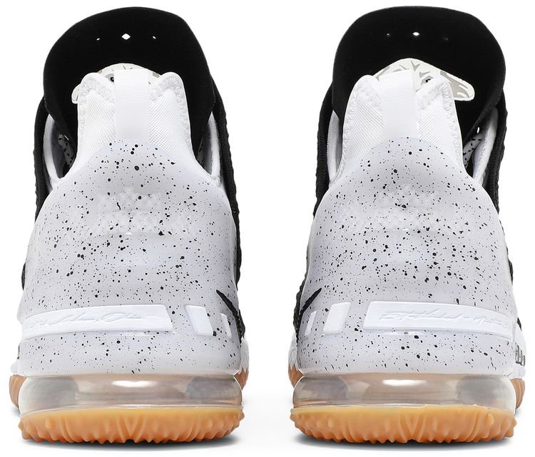 Nike LeBron 18 Black White Gum